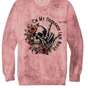 Comfort Colors “On My Husband’s Last Nerve” Sweatshirt